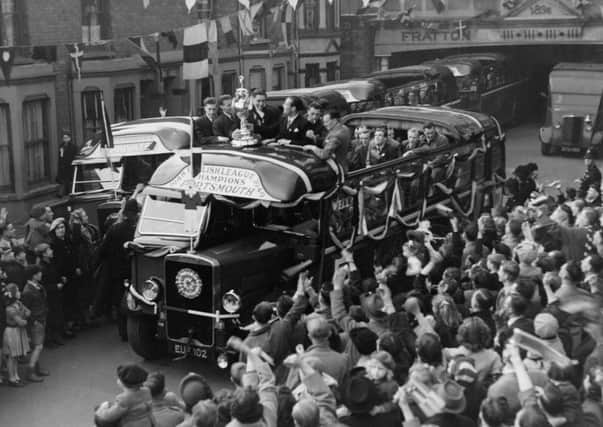 Pompey were crowned league champions on this day in 1949. Picture: Pompey History Society
