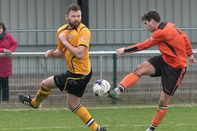Steve Ramsey went close for AFC Portchester