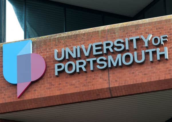 CATCH LINE: University of Portsmouth University House, in Winston Churchill Avenue, Portsmouth. Picture: Duncan Shepherd
