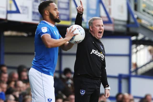 Pompey boss Kenny Jackett. Picture: Joe Pepler