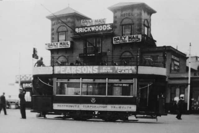 Clarence Pier pre-1936.
Another view of Clarence Pier, this time from where the trams terminated at the end of Pier Road, Southsea.
Picture: Robert James Collection