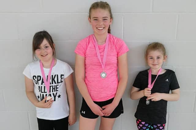 From left: Grace Dobbyn, Phoebe Jones and Madi Pickett