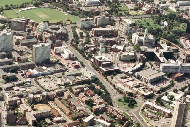 Portsmouth city centre around 1992