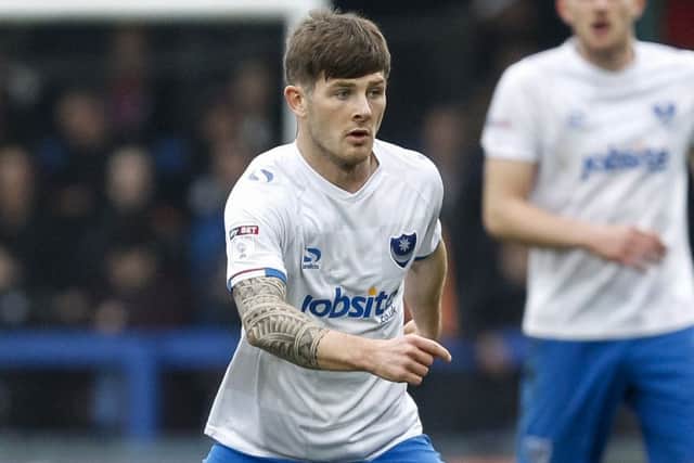 On-loan Pompey winger Matty Kennedy Picture: Daniel Chesterton/PinPep