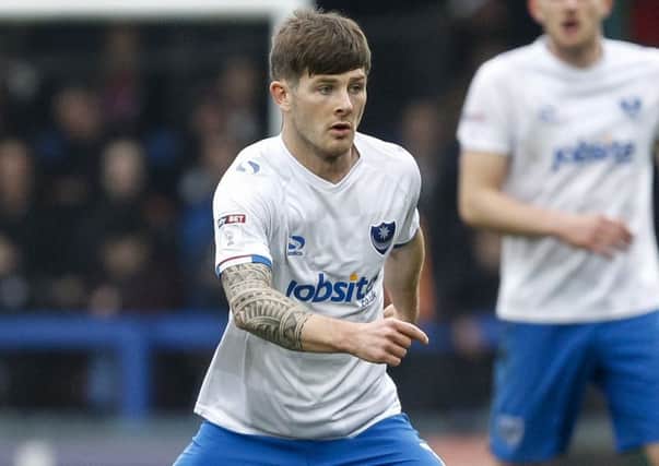 On-loan Pompey winger Matty Kennedy Picture: Daniel Chesterton/PinPep