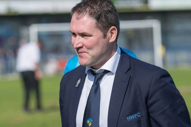 Pompey boss Lee Bradbury Picture: Vernon Nash