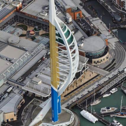 Spiinaker Tower at Gunwharf Quays, Portsmouth