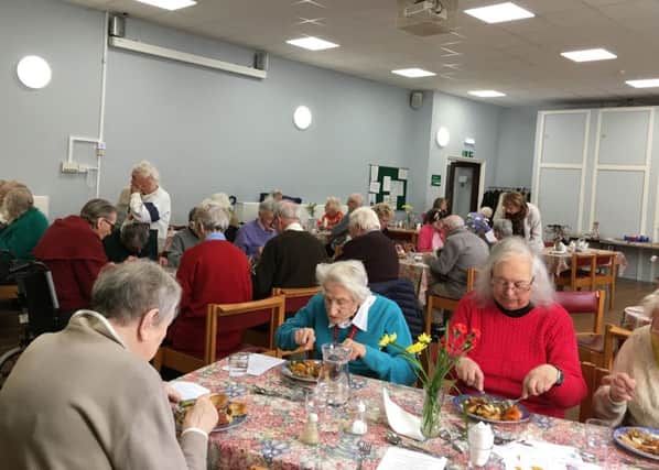 The Tuesday Lunch Club at Portsmouth Anglican Cathedral

Picture: Alex Saunders