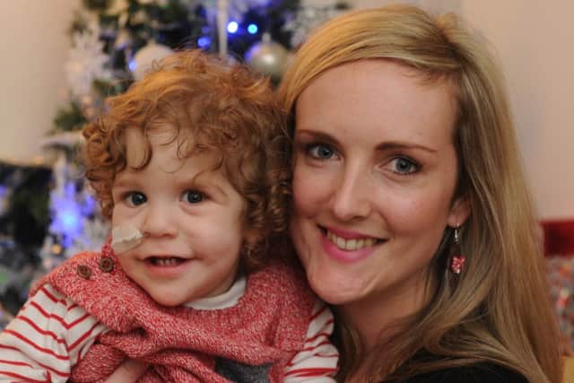 Katie Phillips from Drayton with her son Charlie     Picture Ian Hargreaves  (151958-5)