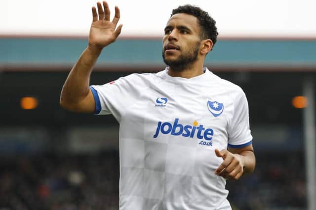 Pompey defender Nathan Thompson