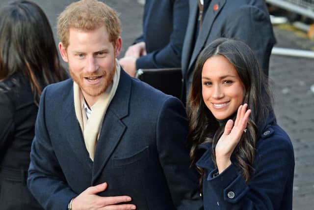 Prince Harry and Meghan Markle are getting married on May 19. Picture: Joe Giddens/PA Wire