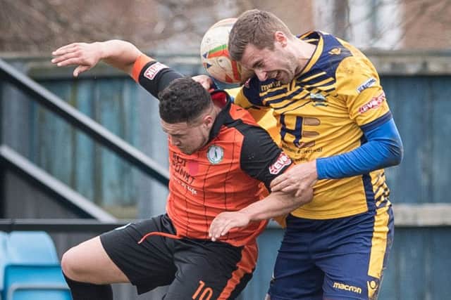 Ed Sanders netted in the 4-0 success. Picture: Keith Woodland