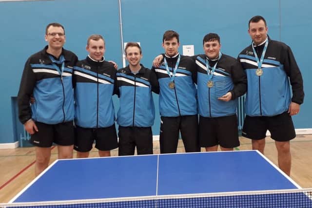 From left: Adam Fuzes, Wojciech Placek, Martin Matuzevicius, Matt Ware, George Downing and Adam Proszko