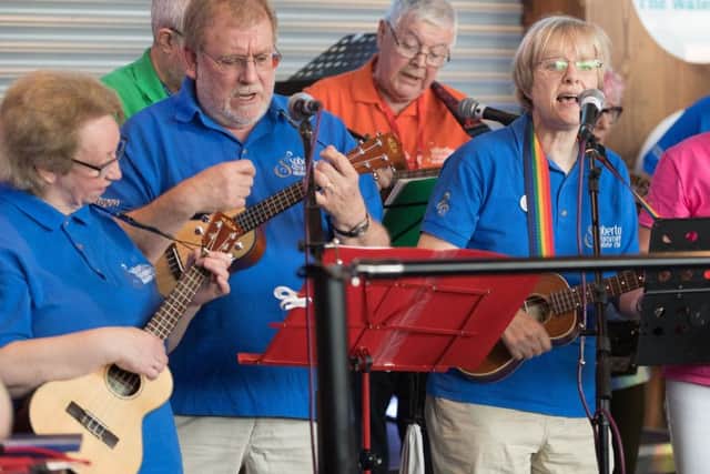 The Soberton Strummer Ukulele Club.Picture: Keith Woodland