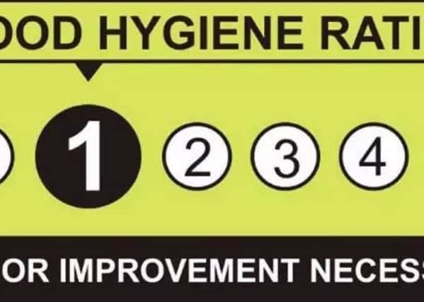 The 37 Portsmouth businesses rated one out of five for food hygiene