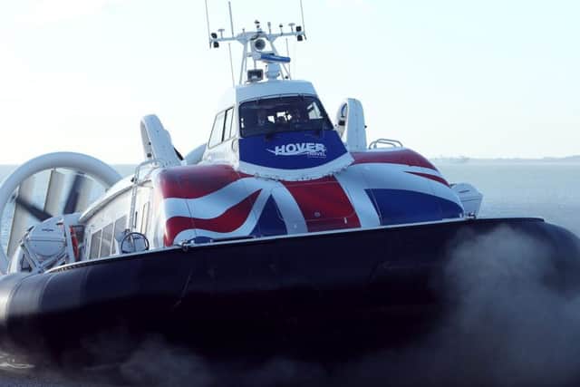 Children can travel for free on the hovercraft this weekend