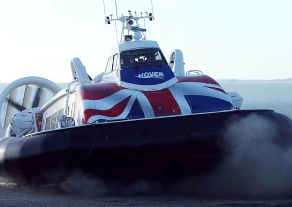Children can travel for free on the hovercraft this weekend