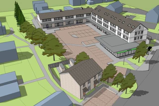 CGI of the Carisbrooke Centre