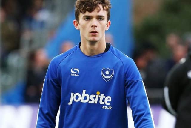 Pompey youngster Dan Smith
