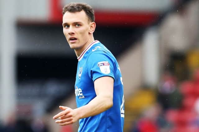The Pompey door is not closed on Kal Naismith. Picture: Joe Pepler