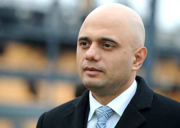 Sajid Javid is the new home secretary. He is pictured during a visit to HMS Victory in Portsmouth.