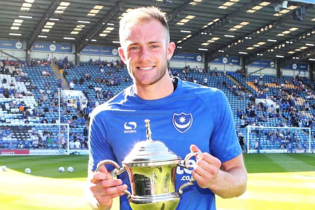 Matt Clarke is the worthy winner of this season's News/Sports Mail Pompey Player of the Year award Picture: Joe Pepler