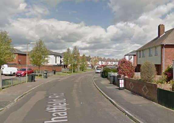 Chatfield Road - 15 recorded crimes in February 2018