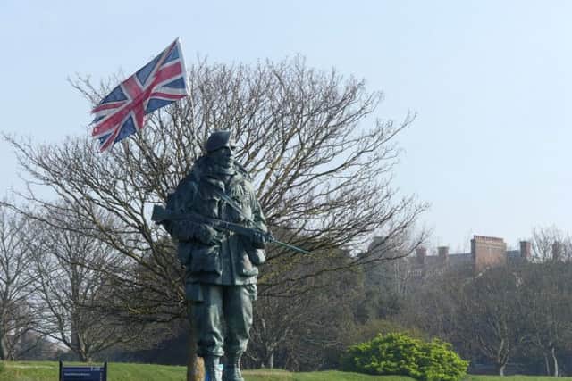 The Yomper, Eastney, by David Miller