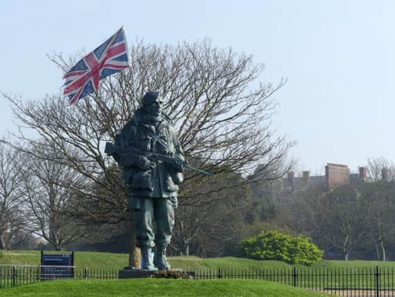 The Yomper, Eastney, by David Miller