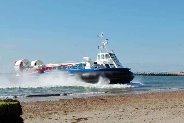 She'll be missed - the Freedom 90 hovercraft