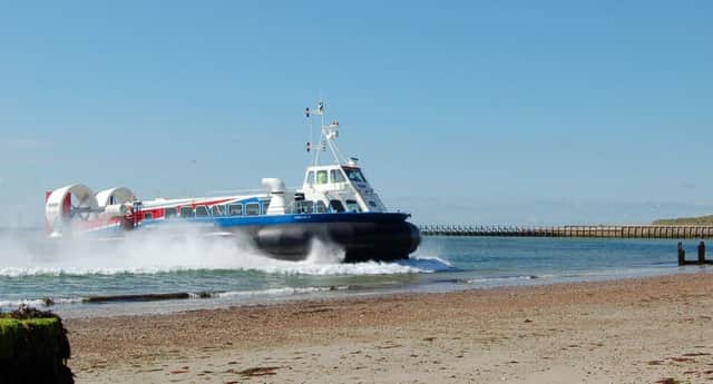 She'll be missed - the Freedom 90 hovercraft