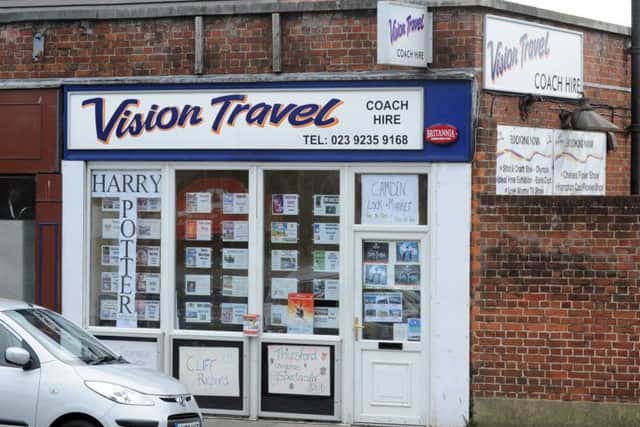 Vision Travel in Spur Road, Cosham.Picture: Paul Jacobs