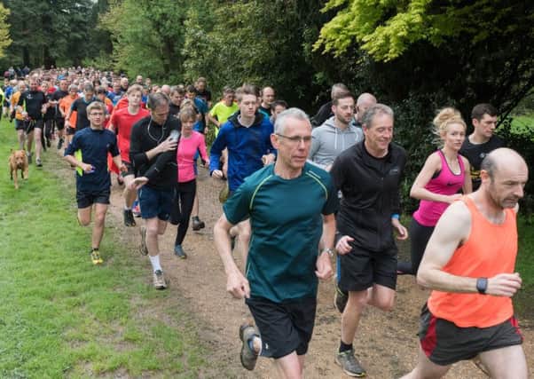 The start of Havant parkrun. Picture: Keith Woodland