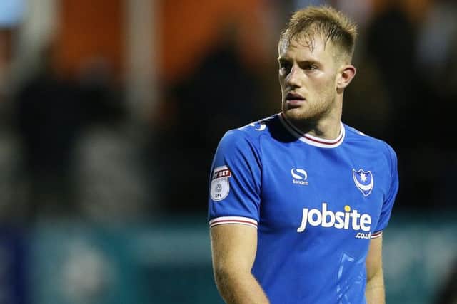 Pompey defender Matt Clarke Picture: Joe Pepler