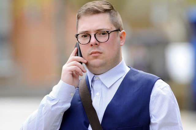 Sam Ashley, 30, of Lynton Gardens, Fareham, outside Portsmouth Crown Court