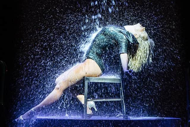 Joanne Clifton in Flashdance, The Musical.