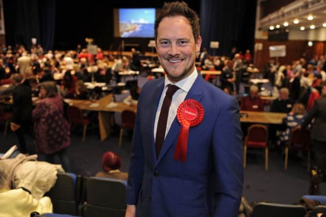 03/05/2018
The Portsmouth local election count held inside the Guildhall, Portsmouth. Stephen Morgan MP.
Picture Ian Hargreaves (180470-1) PPP-180305-225615006