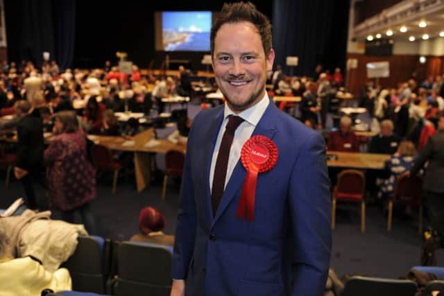 03/05/2018 

The Portsmouth local election count held inside the Guildhall, Portsmouth. Stephen Morgan MP. 
Picture Ian Hargreaves  (180470-1) PPP-180305-225615006
