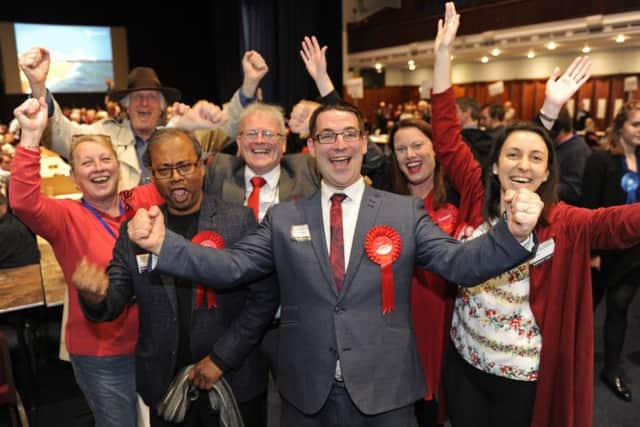 03/05/2018
The Portsmouth local election count held inside the Guildhall, Portsmouth.Tom Coles.
Picture Ian Hargreaves (180470-1) PPP-180405-013109006
