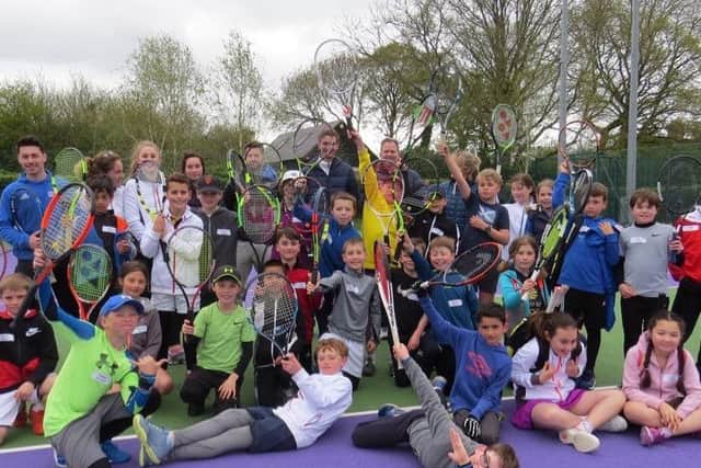 Chris Wilkinson hosted a coaching day for fledgling Hampshire talents.
