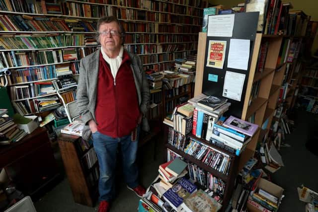 Robert Smith, the owner of Adelphi Books, Albert Road, Southsea, says his shop could be forced to close after 31 years, following a hike in rents.
Picture: Chris Moorhouse