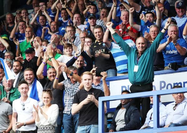The Fratton faithful Picture: Joe Pepler