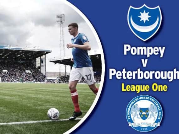 Pompey play host to Peterborough in their final game of the season today