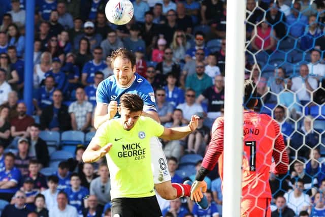 Peterborough were well beaten at Fratton Park. Picture: Joe Pepler