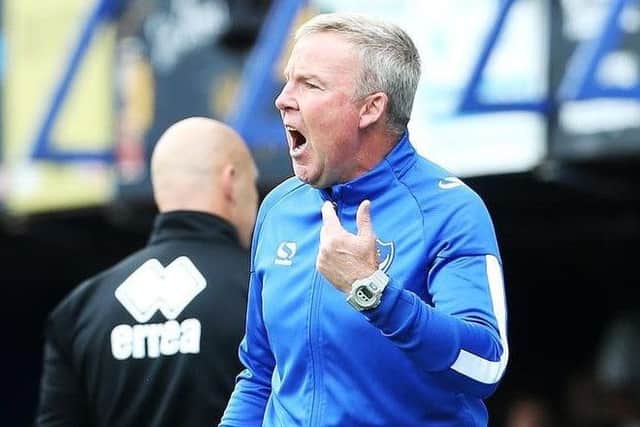 Pompey boss Kenny Jackett. Picture: Joe Pepler