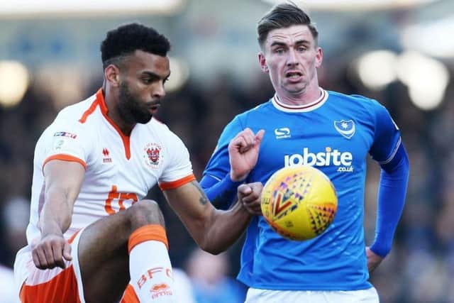 Oli Hawkins was one of four Pompey signings on the final day of last season's summer transfer window
