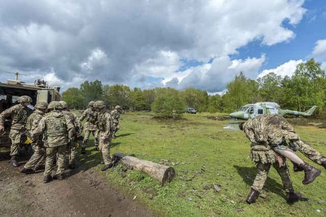 1st Battalion Grenadier Guards training at Longmoor Camp Picture:Corporal Ben Beale/ MoD Crown