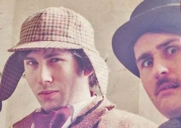 Max and Ivan are Holmes and Watson at The Wedgewood Rooms, on May 10, 2018 PPP-180430-141202006
