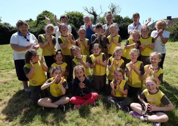 1st Portchester Brownies celebrate their centenary at Adurni Hall, Portchester                Picture: Chris Moorhouse