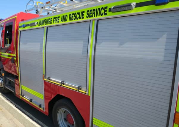 Cosham firefighters were called to an old school building in Portsmouth